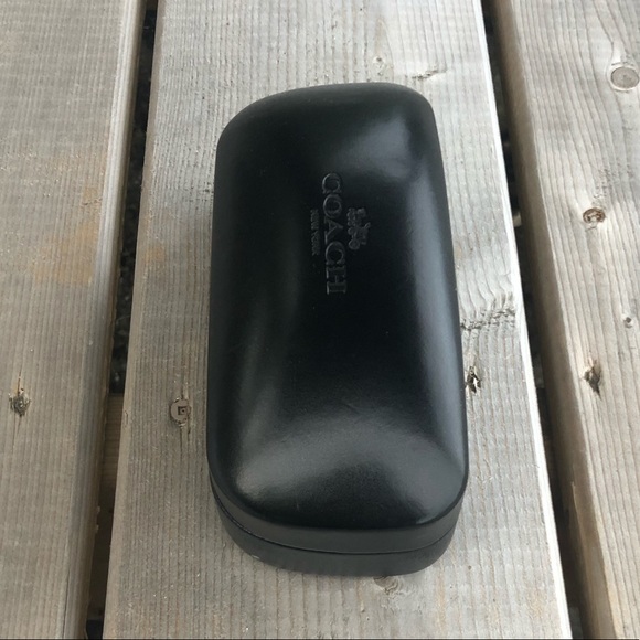 Coach Empty Black Sunglasses/Glasses Case - Picture 6 of 9